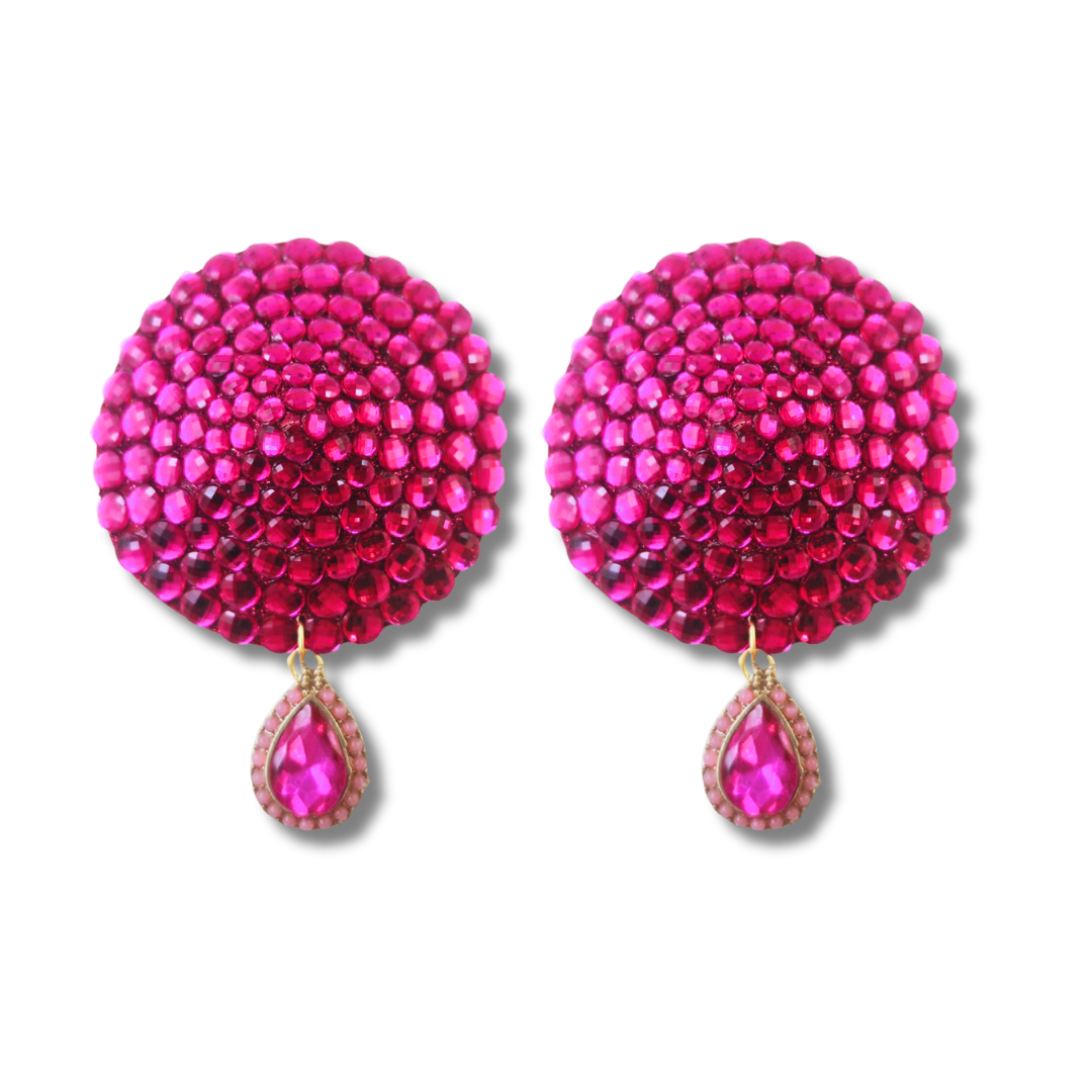 TEARS OF JOY Pink Breast Cancer Awareness Nipple Pasties, Pasty (2pcs) Appeeling