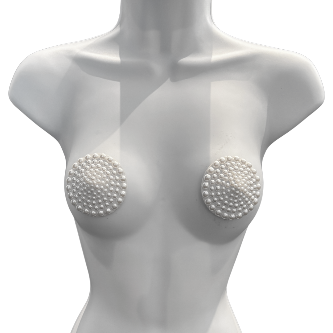 MERINGUE – Pearl Circle Nipple Pasties (2 pcs)