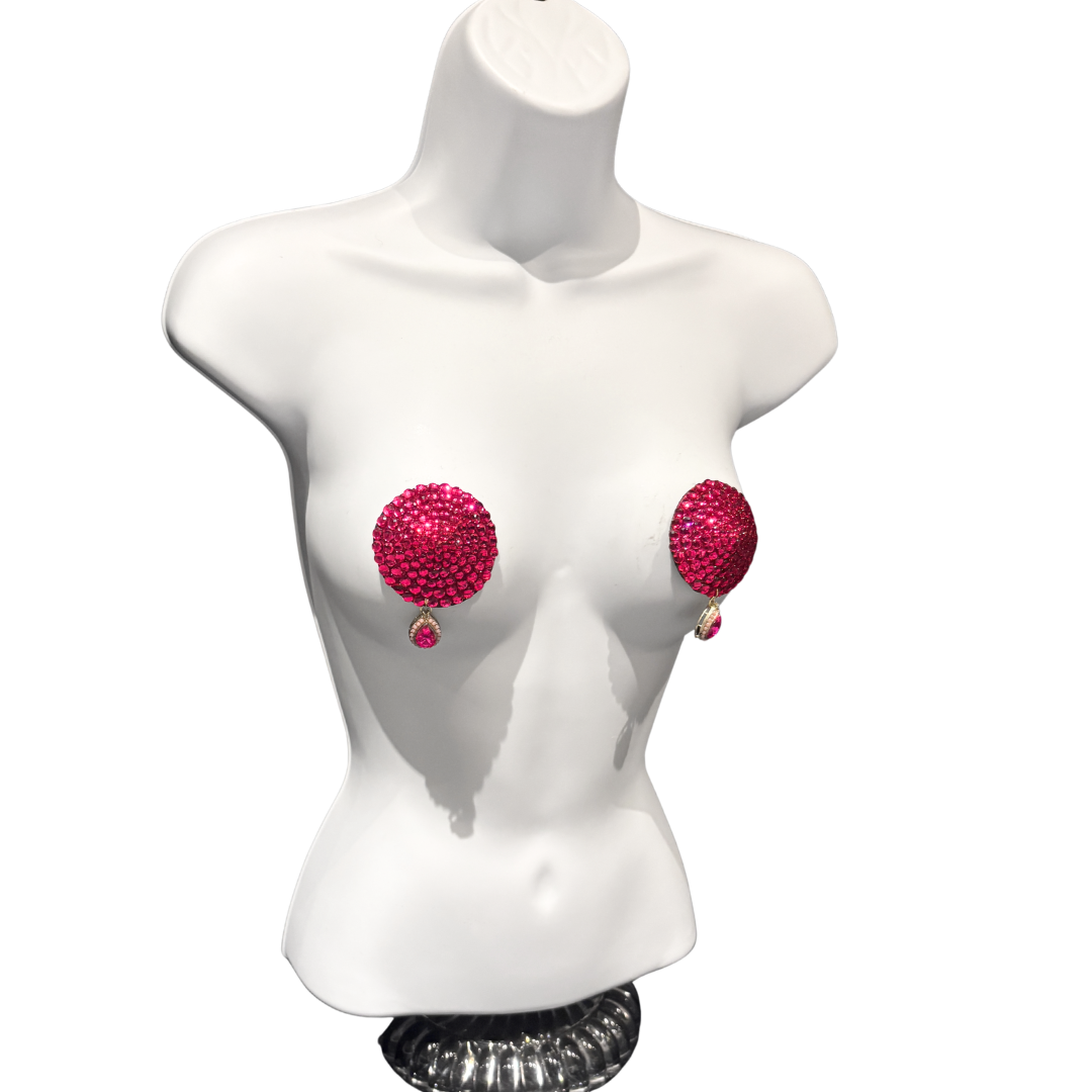 TEARS OF JOY Pink Breast Cancer Awareness Nipple Pasties, Pasty (2pcs) Appeeling
