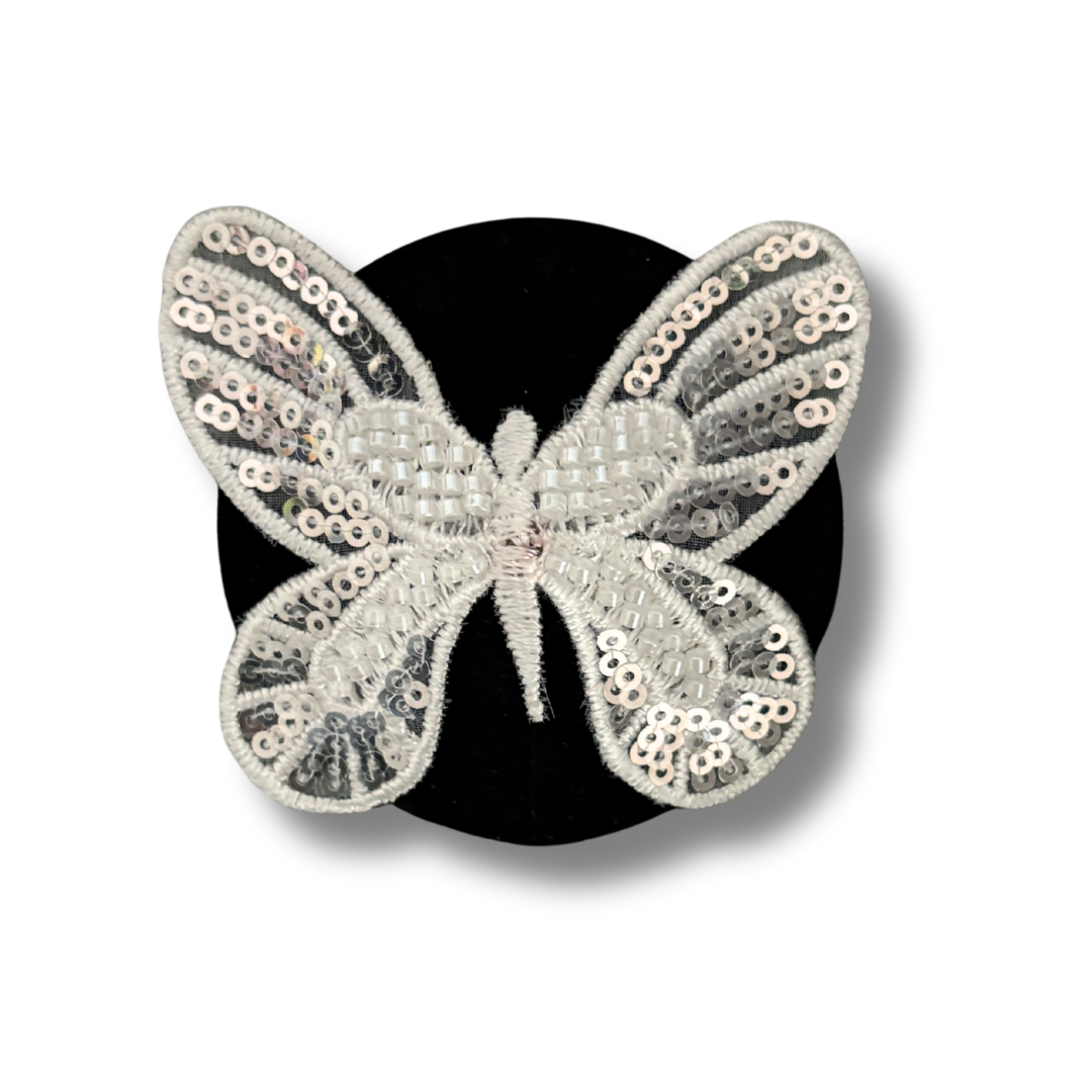 BELLA BUTTERFLY Black Velvet and White Lace Nipple Pasties, Pasty (2pcs) - With Removable Tassels