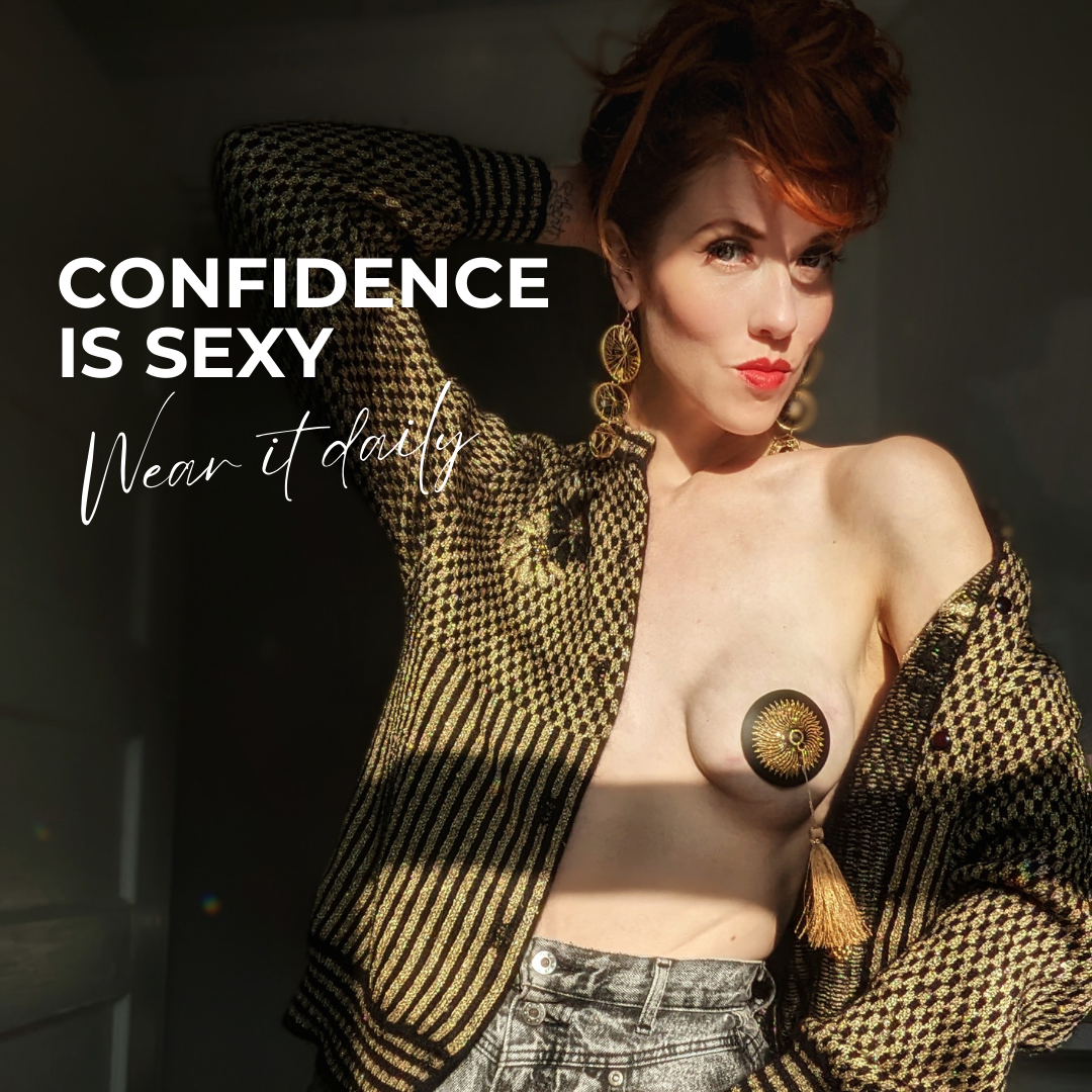 LOVE BOMB Pink & Red Glitter Heart Nipple Pasties, Pasty (2pcs) with Tassels