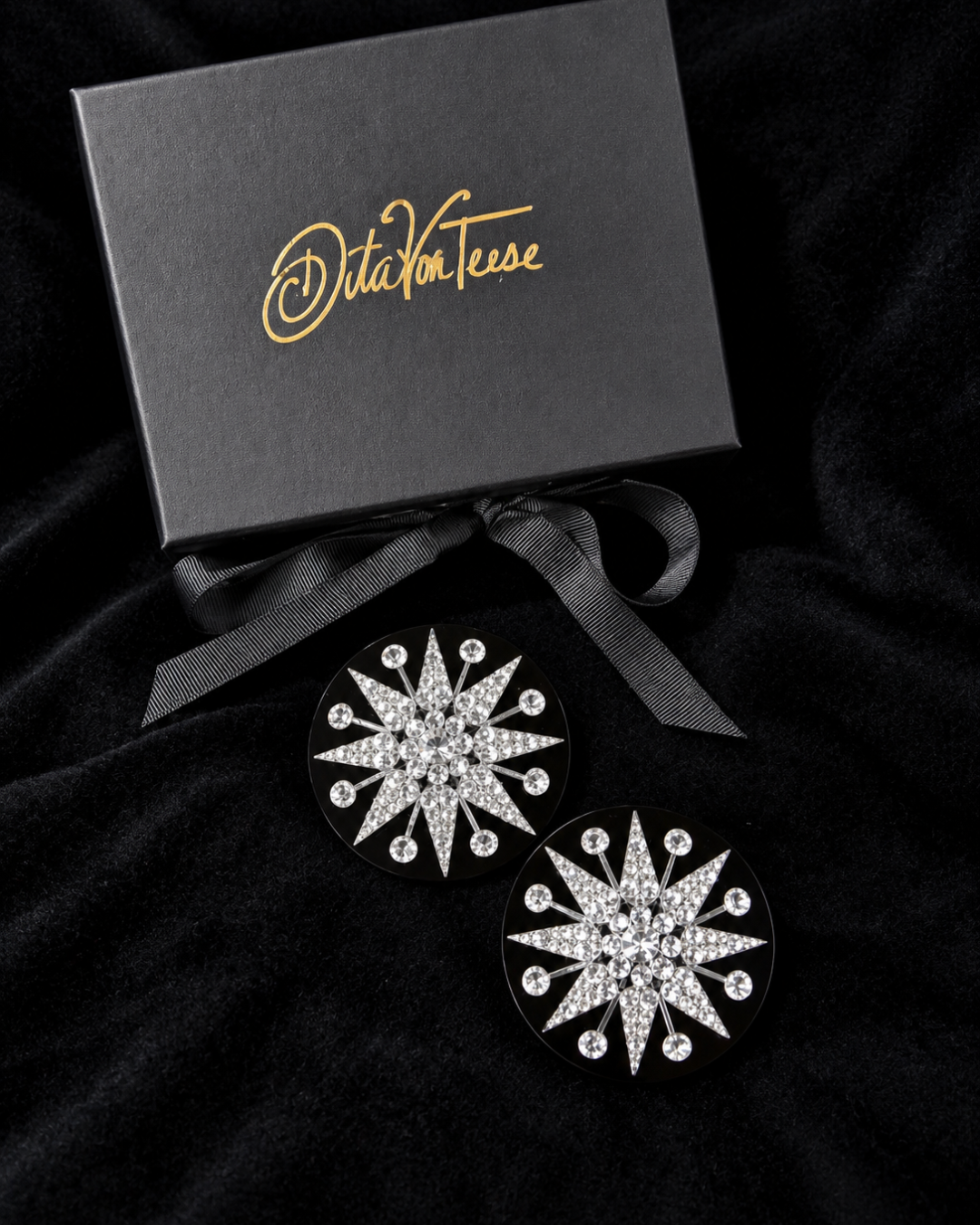 DITA VON TEESE NOCTURNELLE Silver Star Pasties (2pcs) Appeeling