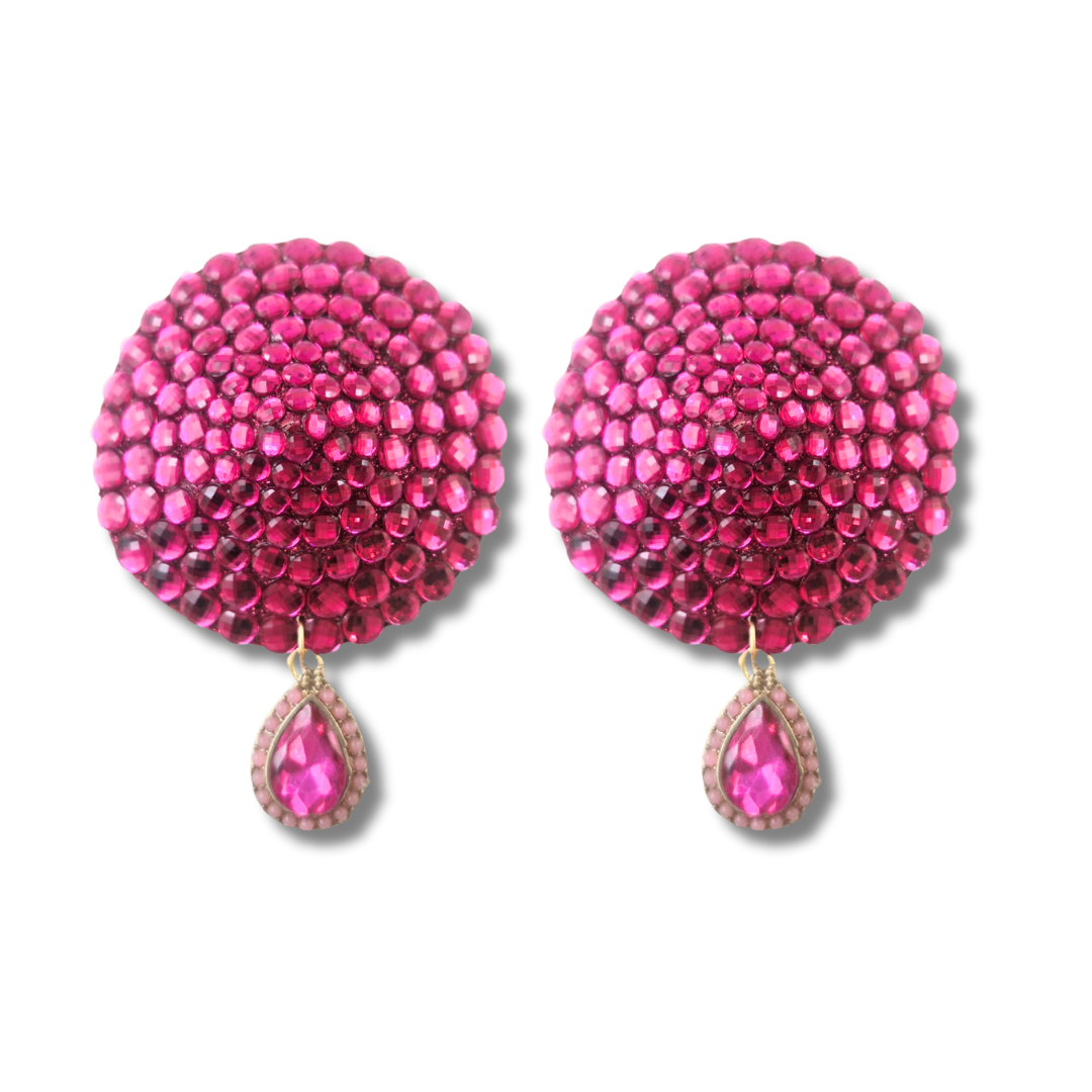 TEARS OF JOY Pink Breast Cancer Awareness Nipple Pasties, Pasty (2pcs)