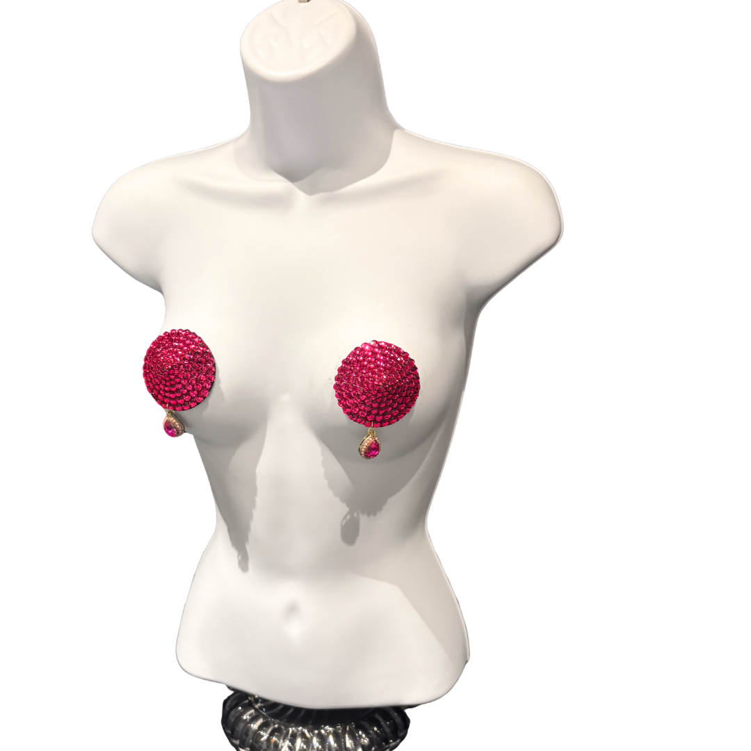TEARS OF JOY Pink Breast Cancer Awareness Nipple Pasties, Pasty (2pcs) Appeeling
