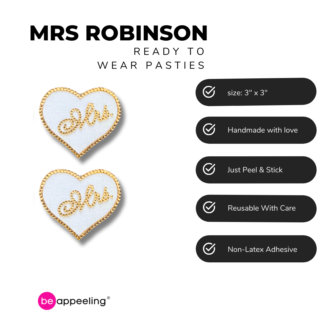 ROYAL WEDDING Paquete 2 pares, (4 piezas) Pastillas para pezones, Cubrepezones - OFERTA