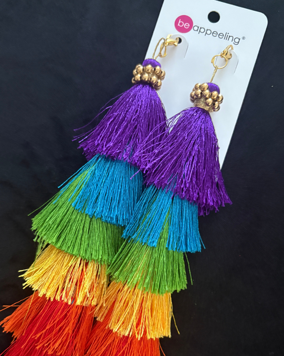Rainbow Pride Tassels for Nipple Covers, Pasties (2pcs)