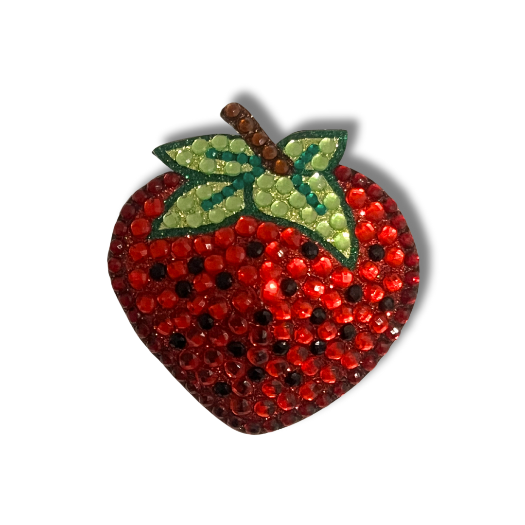 STRAWBERRY WINE Strawberry, Reusable Gem Nipple Pasties, Pasty (2pcs)