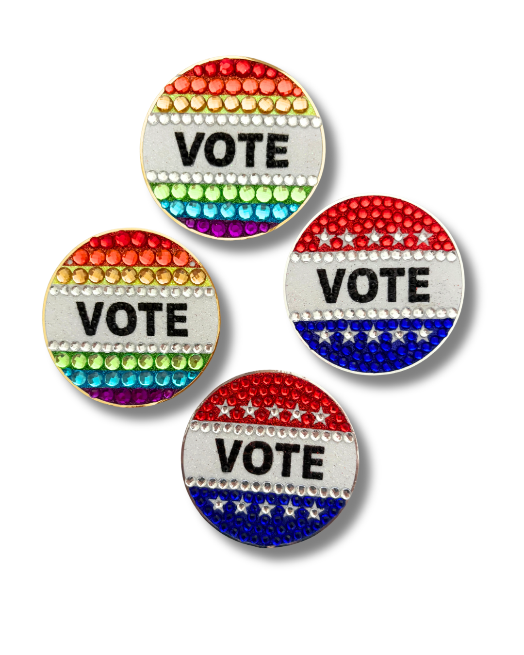 Dirty Martini x Appeeling SUFFRAGETTE Vote Nipple Pasties, Covers (2pcs) Appeeling