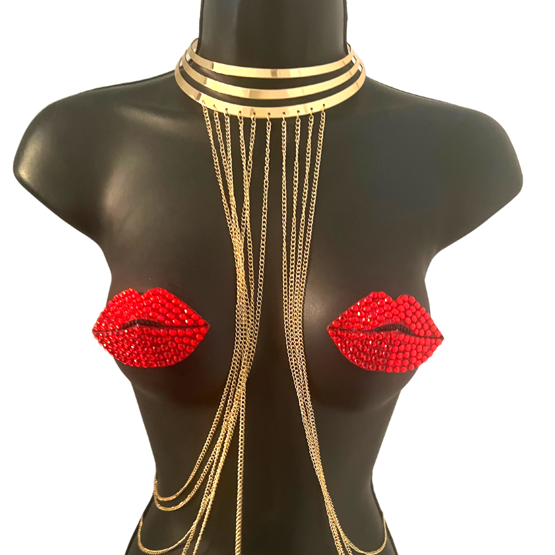 Hot Sauce Bundle (3 paires / 6 pcs) Nipple Pasties pour Burlesque Lingerie Carnaval et Festivals – VENTE