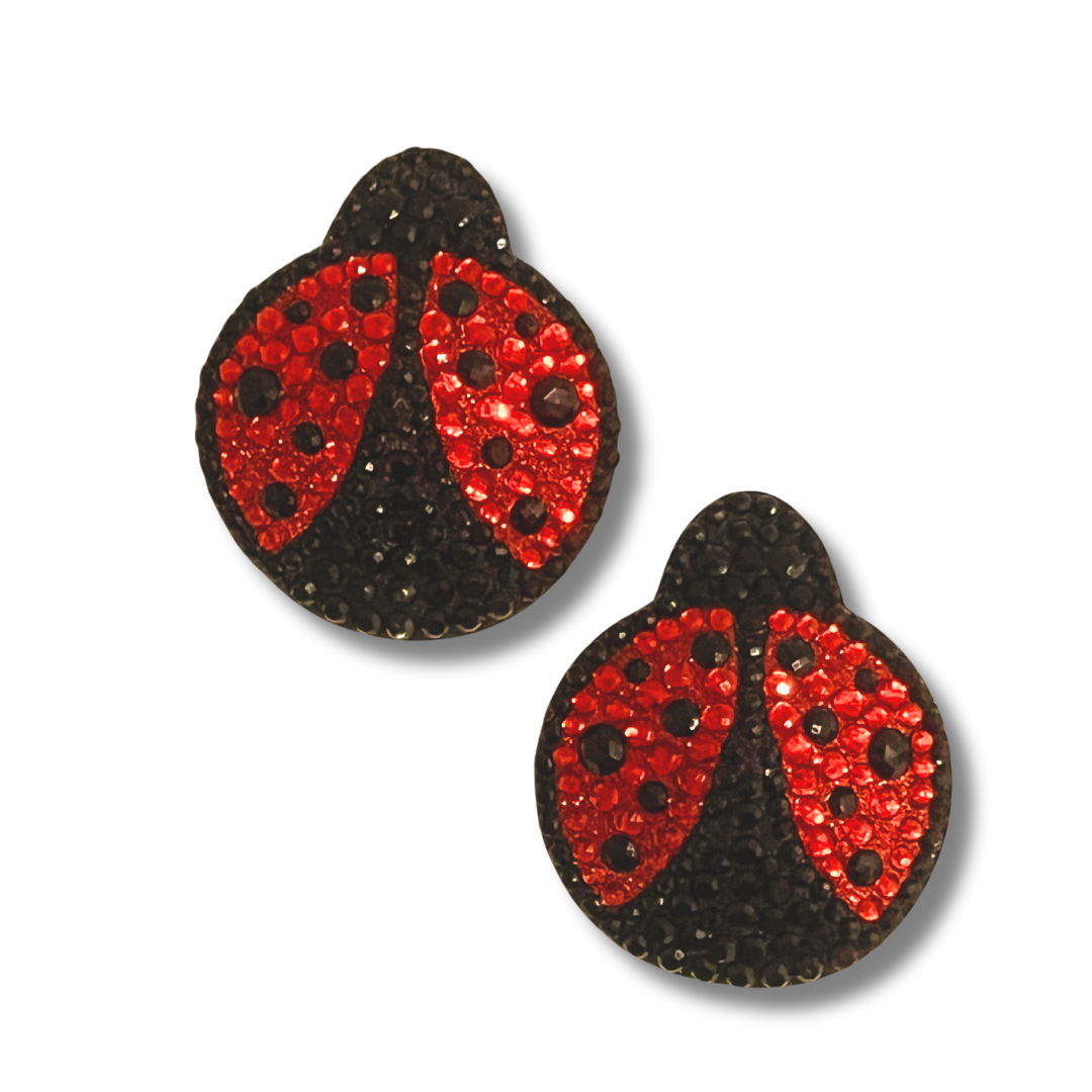 LADY MARMALADE Cache-tétons réutilisables Ladybug, pâteux (2 pièces)