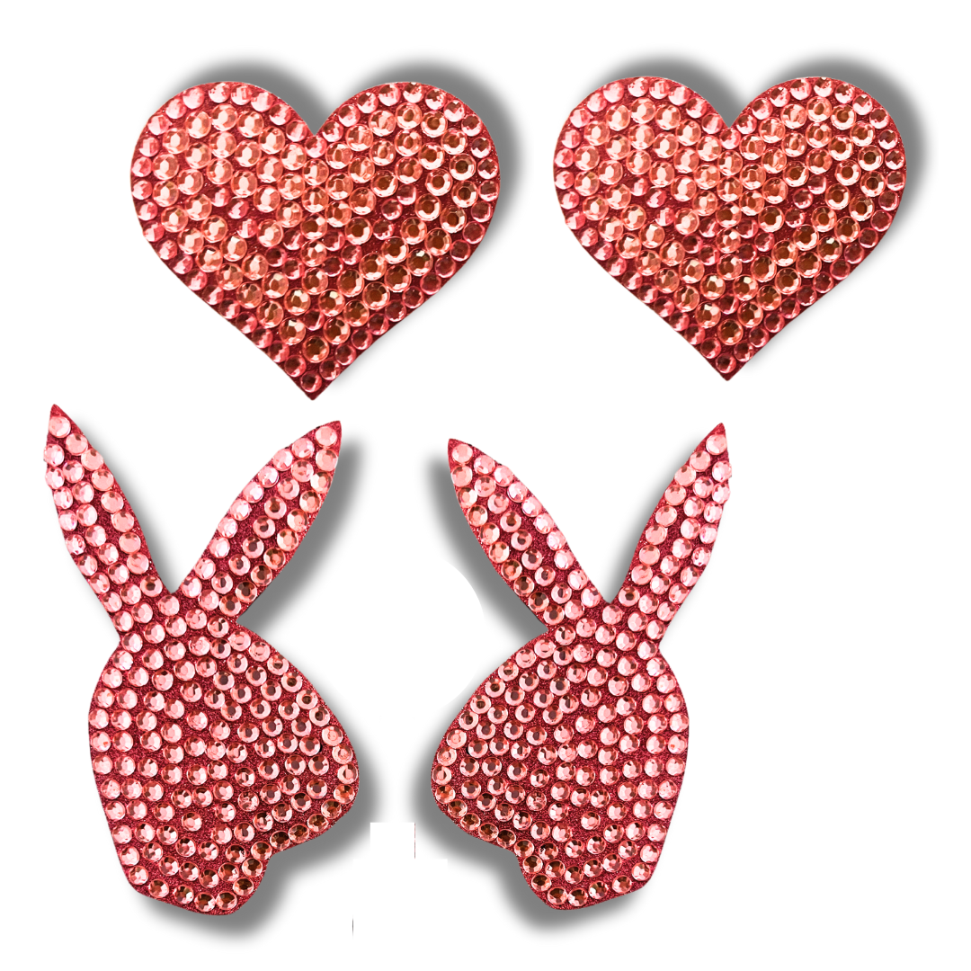 BUNNY LOVE 2 pair pasty bundle (4pcs)