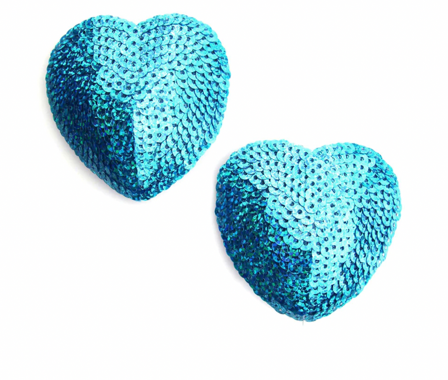 COLOR ME FABULOUS 2 pairs (4 pcs) Heart Pasties, Nipple Covers