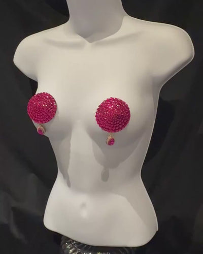 TEARS OF JOY Pink Breast Cancer Awareness Nipple Pasties, Pasty (2pcs) Appeeling