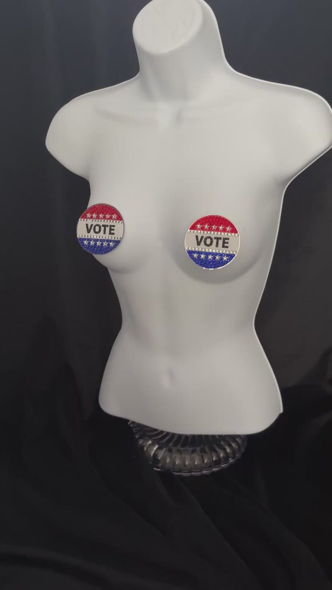 Dirty Martini x Appeeling SUFFRAGETTE Vote Nipple Pasties, Covers (2pcs) Appeeling