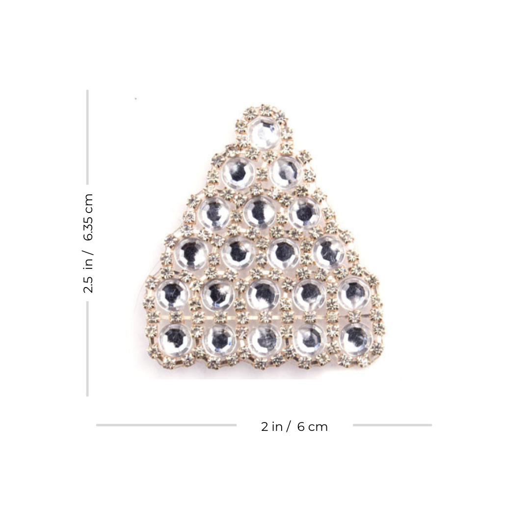 BAMBI MARTINI Cubiertas de pezones de diamantes de imitación, empanadas para burlesque, raves y festivales de lencería