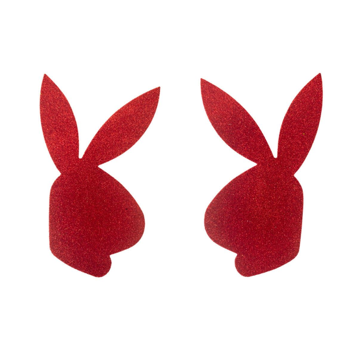 BUNNY BON BON - Glitter Bunny Nipple Covers, Pasties, Body Jewelry