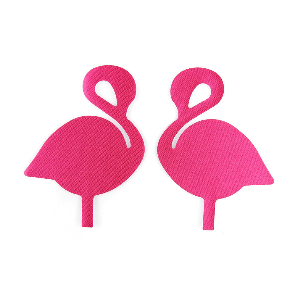 FLAM-TASTIC Flamingo Satin Nipple Covers, Burlesque – Appeeling